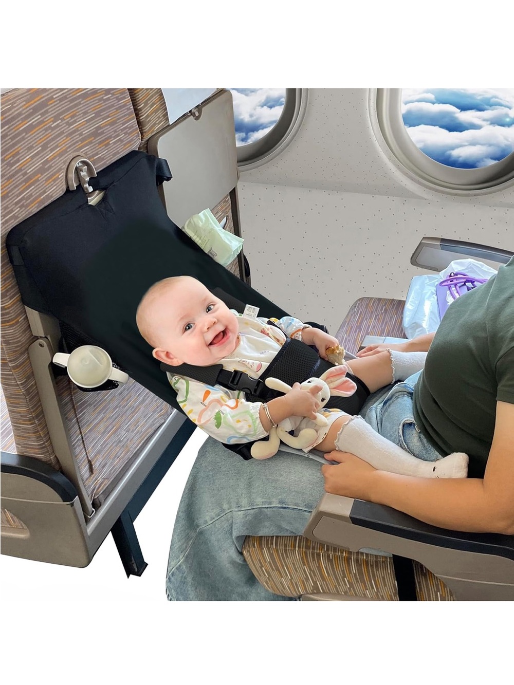 Baby Airplane Bed & Travel Highchair